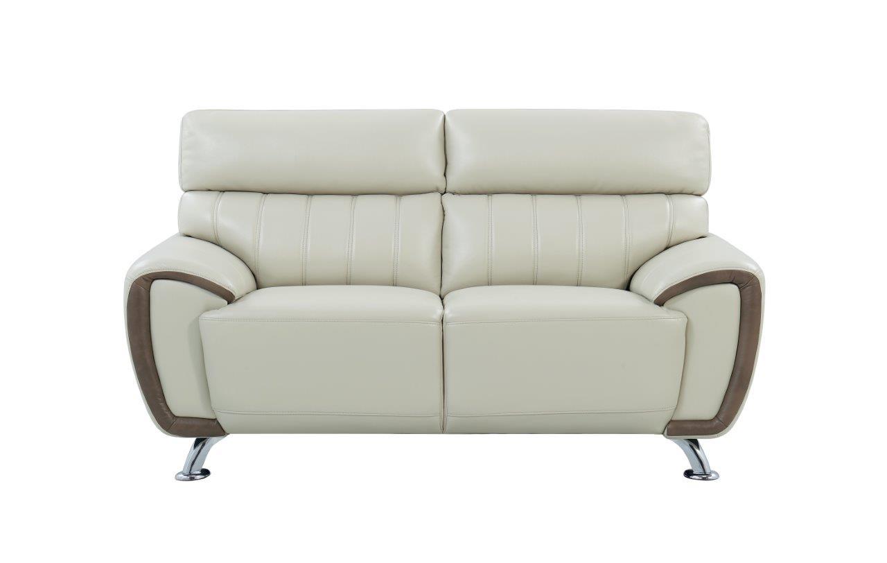 

                    
Buy Global Furniture U8750 PEARL Contemporary White Pearl Leather Gel Sofa Set 2Pcs
