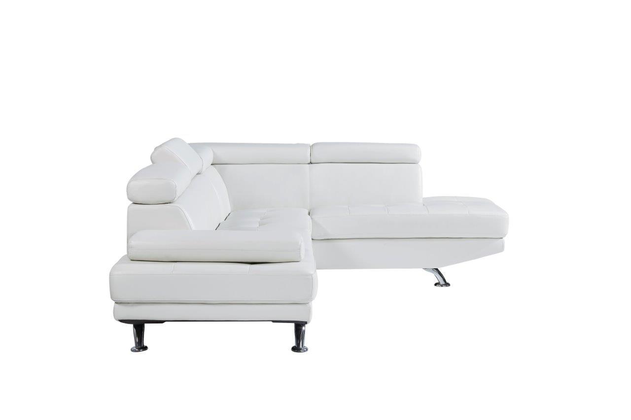 

    
Global Furniture USA U9782 Sectional Sofa White U9782-WH
