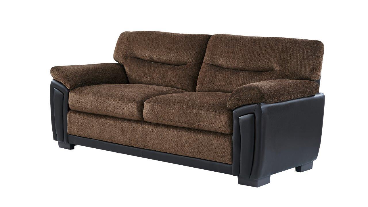 

    
Global Furniture USA UMC7KD Sofa Loveseat Brown/Coffee UMC7KD BR  -Sofa Set-2
