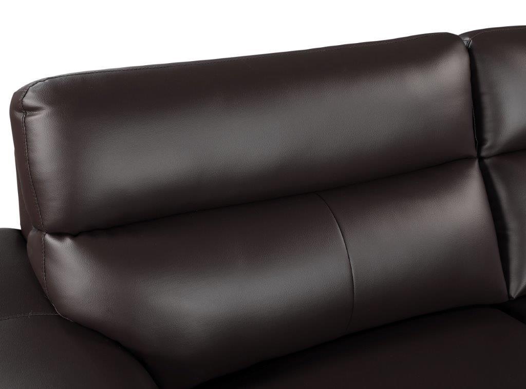 

    
 Shop  Brown Premium Leather Match Sofa Set 2 Pcs Contemporary Global United 168
