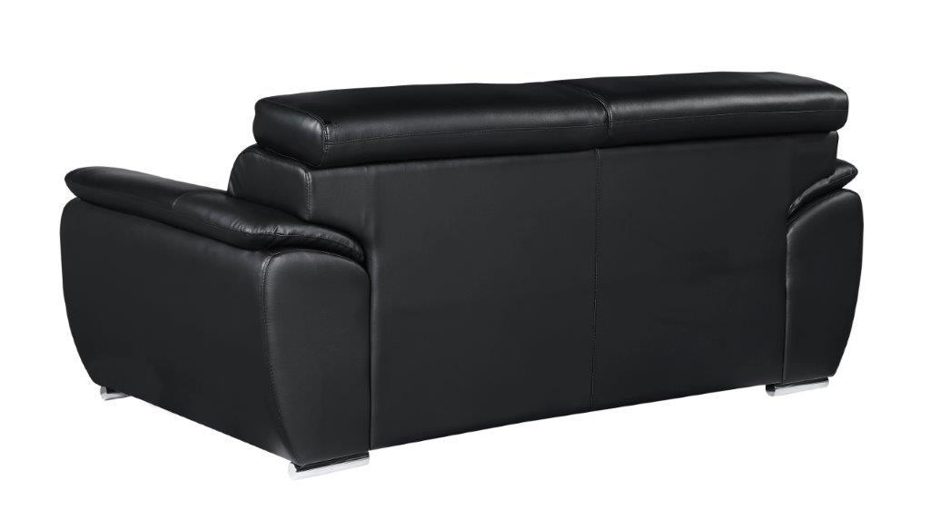 

    
 Order  Black Premium Leather Match Sofa Set 2Pcs Contemporary 4571 Global United
