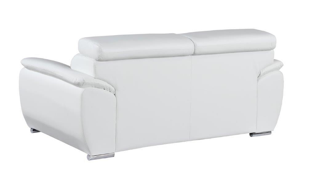 

    
 Order  White Premium Leather Match Sofa Set 2Pcs Contemporary 4571 Global United
