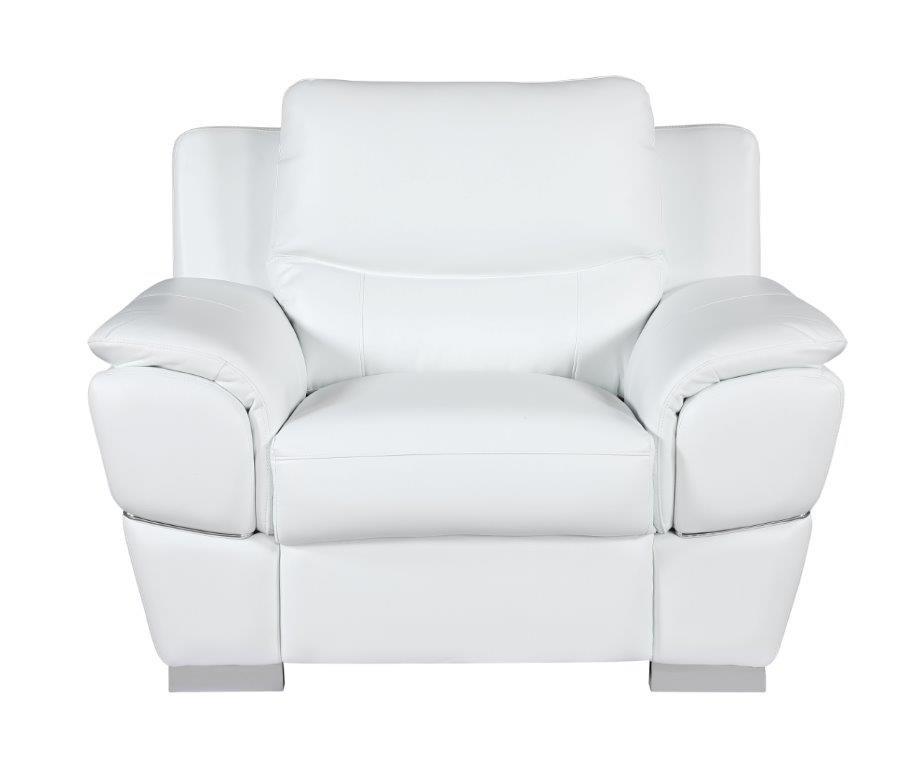 

    
4572-WHITE-3-PC WHITE Premium Leather Match Sofa Set 3 Pcs Contemporary 4572 Global United
