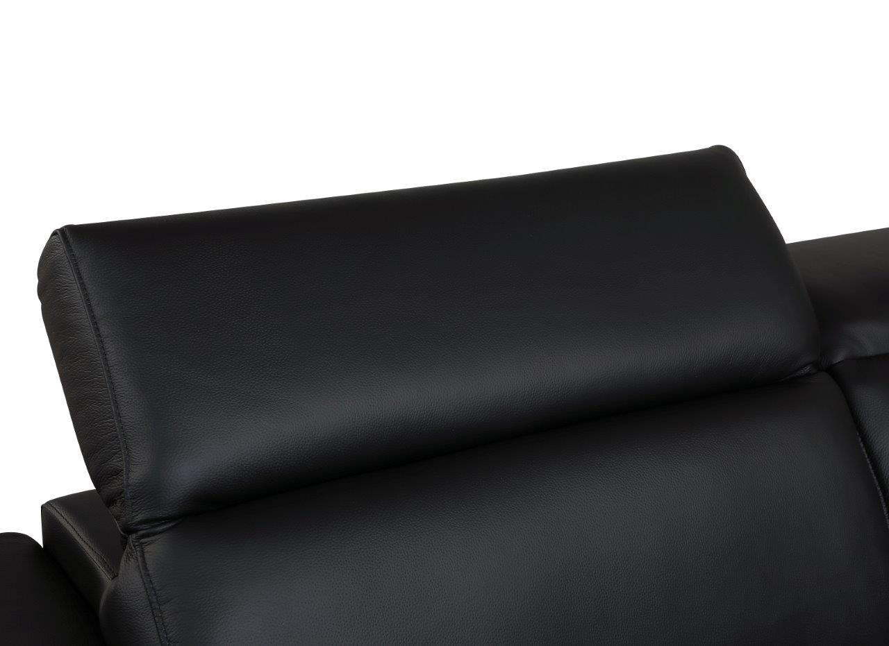 

    
BLACK Genuine Italian Leather Sofa Set 2Pcs Contemporary 692 Global United
