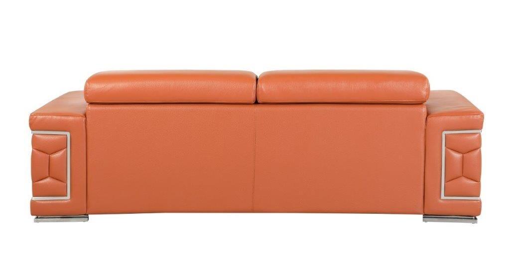 

    
 Order  CAMEL Genuine Italian Leather Sofa Set 3 Pcs Contemporary 692 Global United

