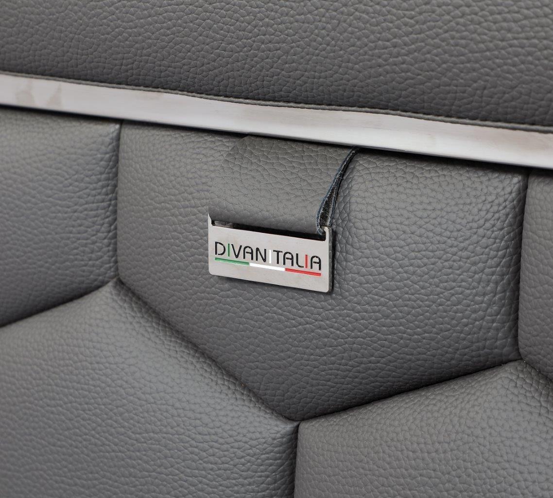 

    
DARK GRAY Genuine Italian Leather Sofa Set 2Pcs Contemporary 692 Global United
