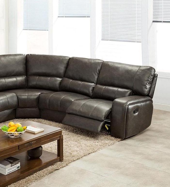 

        
Global United 7096-GRAY-PWR Reclining Sectional Gray Leather Air/Match 083398857913
