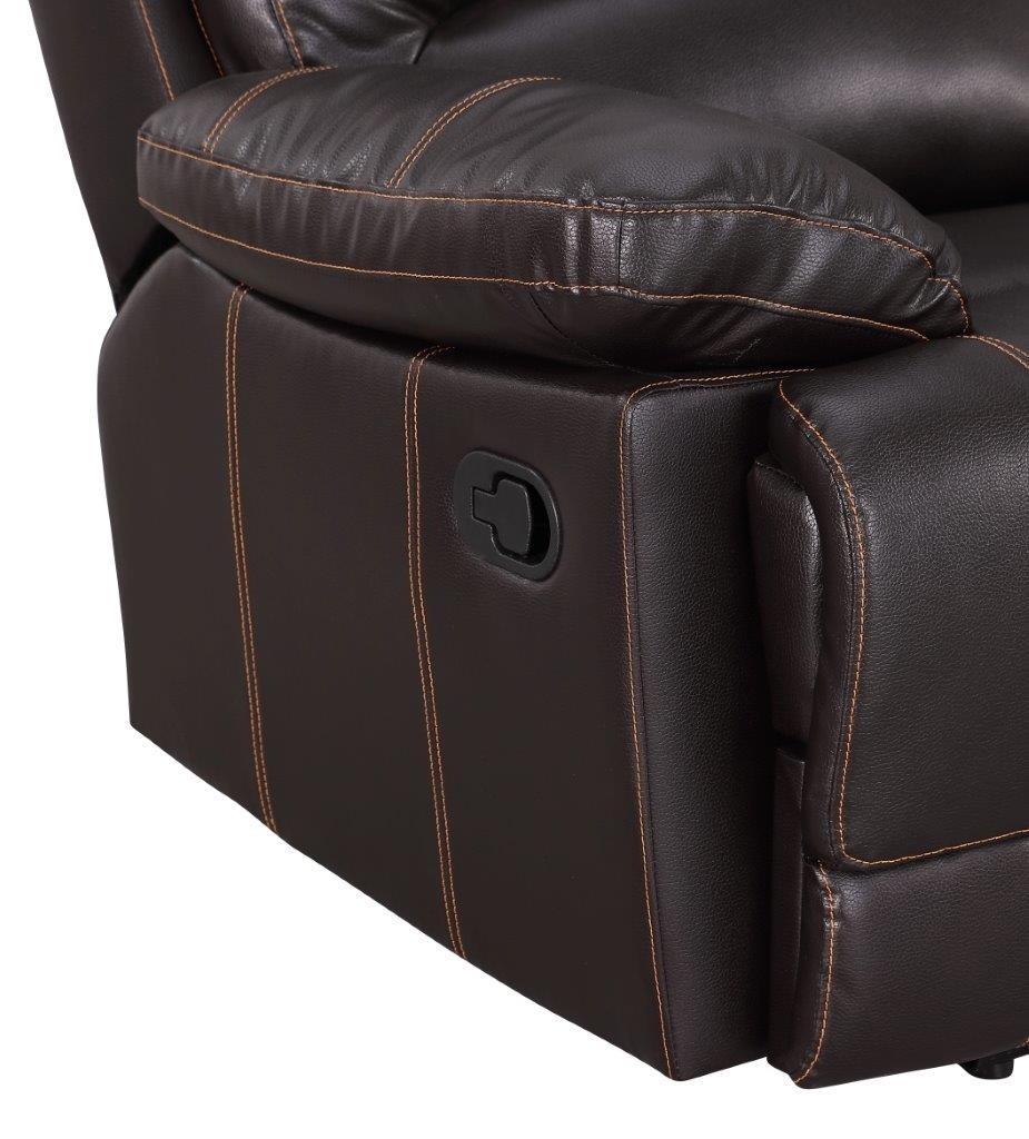 

        
Global United 9345 Reclining Loveseat Brown Leather Match 00083398857180
