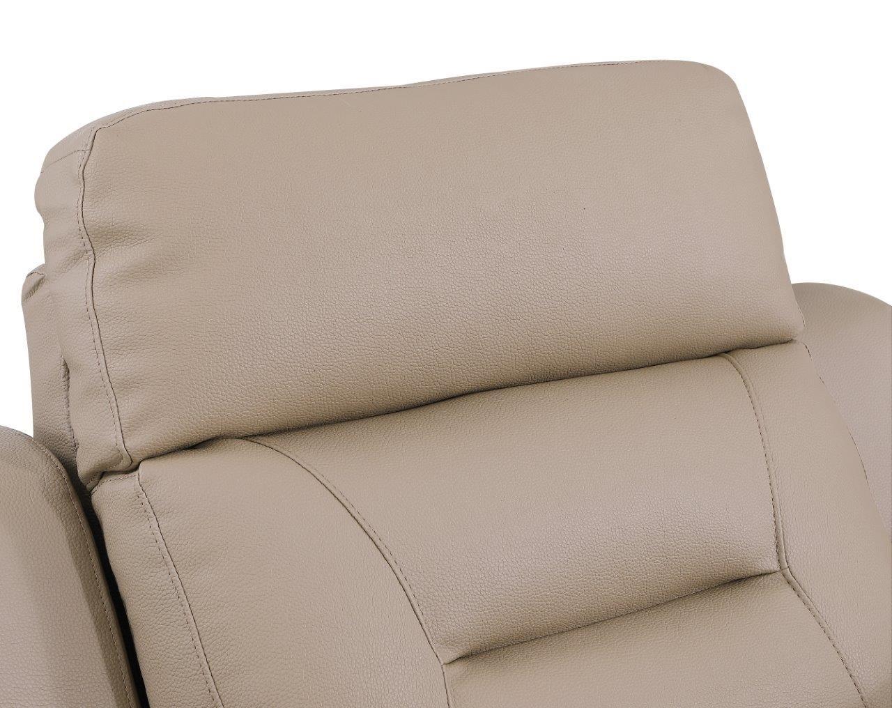 

        
00083398860173Contemporary Beige Leather Gel / Match Recliner Loveseat Global United 9408
