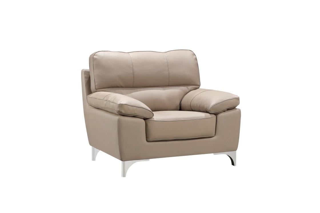 

        
Global United 9436 Sofa Loveseat and Chair Set Beige Leather gel match 00083398860548
