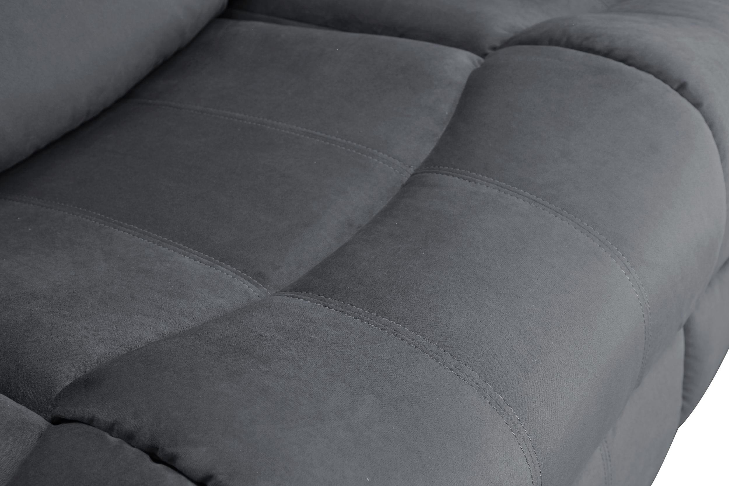 Gray Microfiber Recliner Sofa Contemporary Global United 9824 – buy ...
