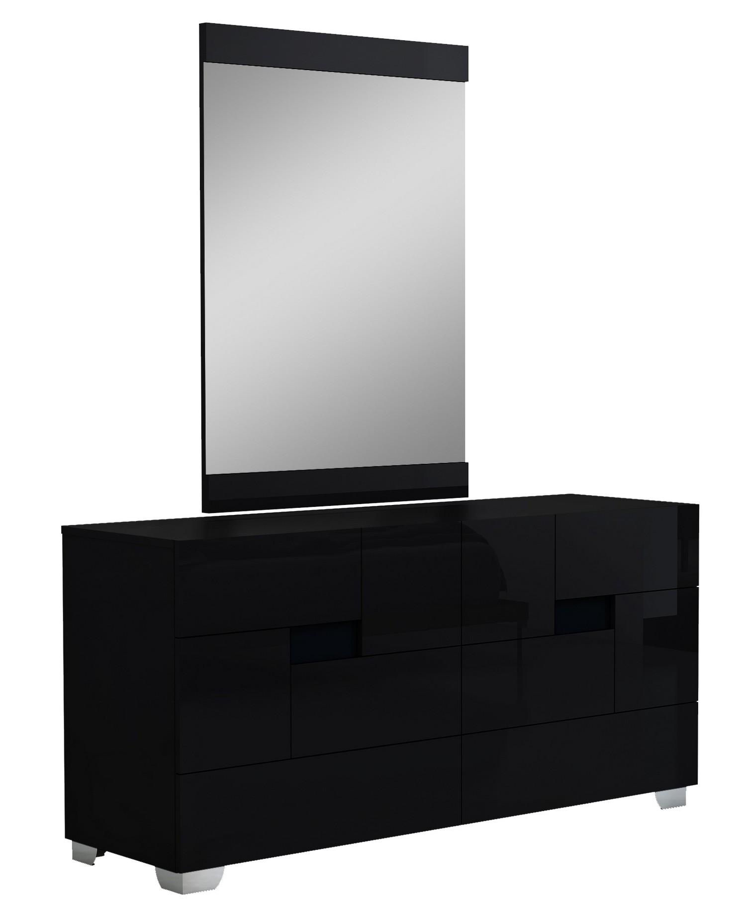 

    
ARIA-SET-BLACK-EK-5-PC Global United Storage Bedroom Set
