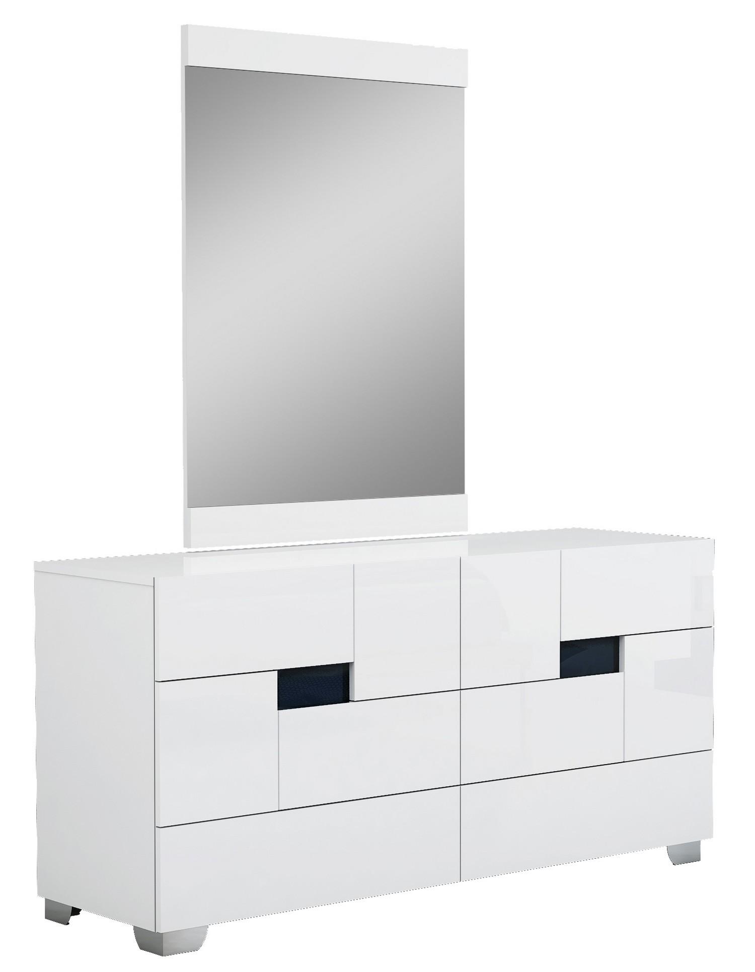

    
ARIA-SET-WHITE-EK-5-PC Global United Storage Bedroom Set
