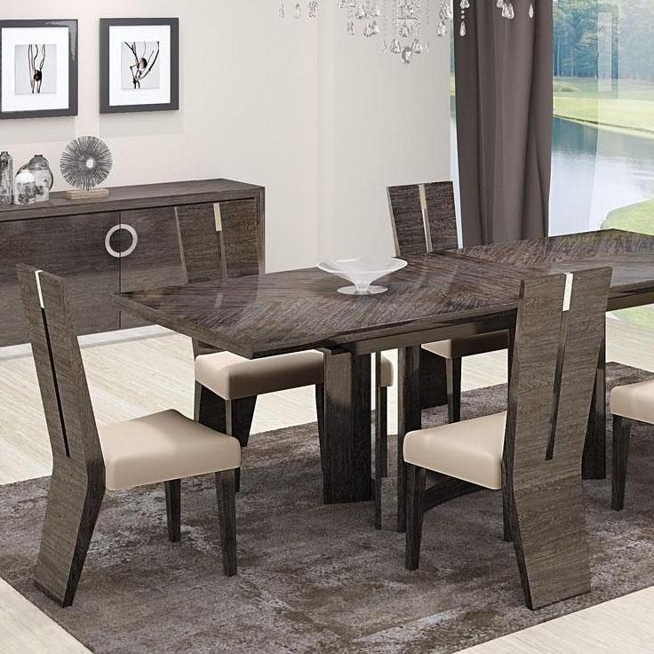 

    
Gray High Gloss Finish Dining Set 7 Pcs Contemporary D59 Global United
