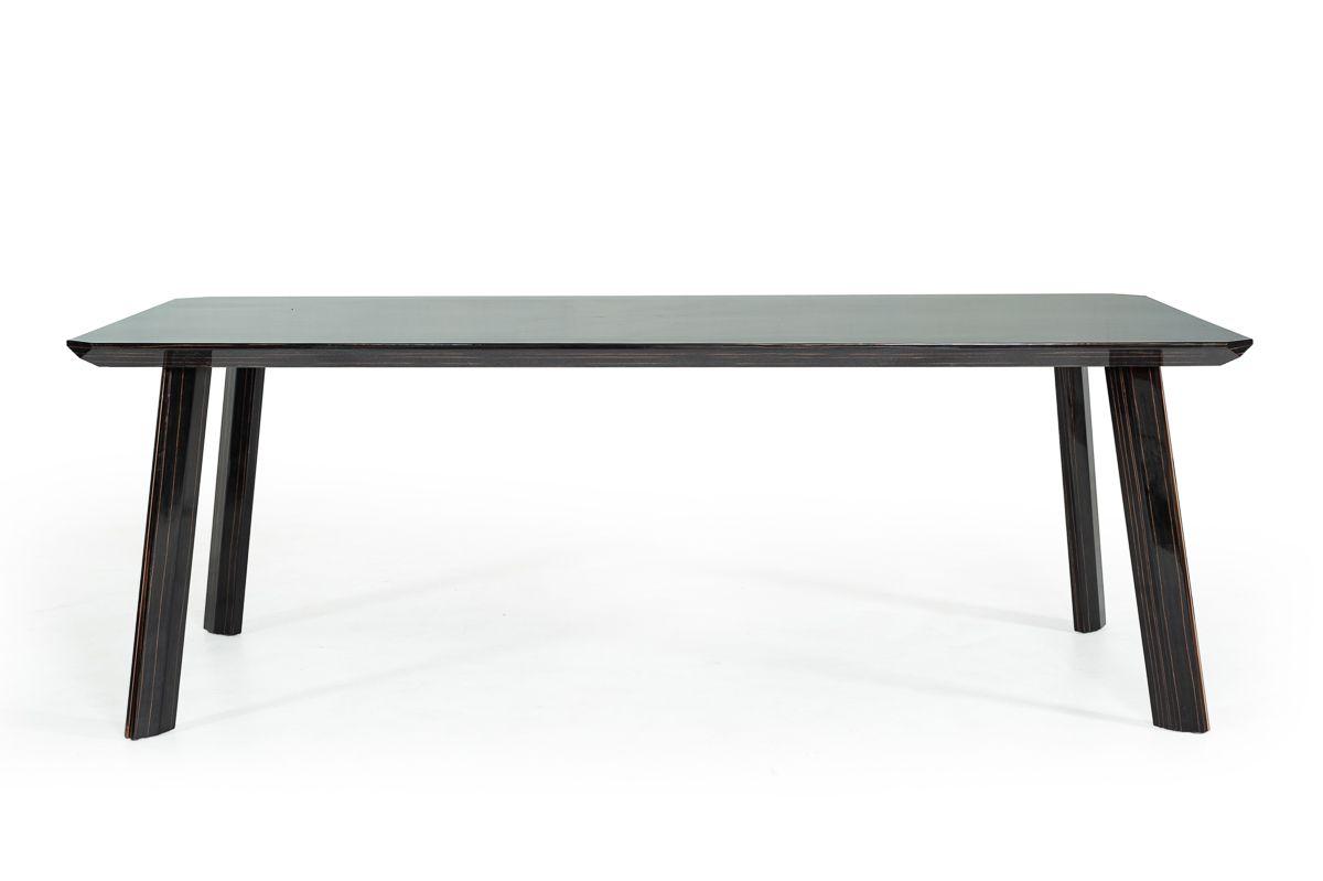 Contemporary, Modern Dining Table Chadwick VGHB297T3-EBN in Black 