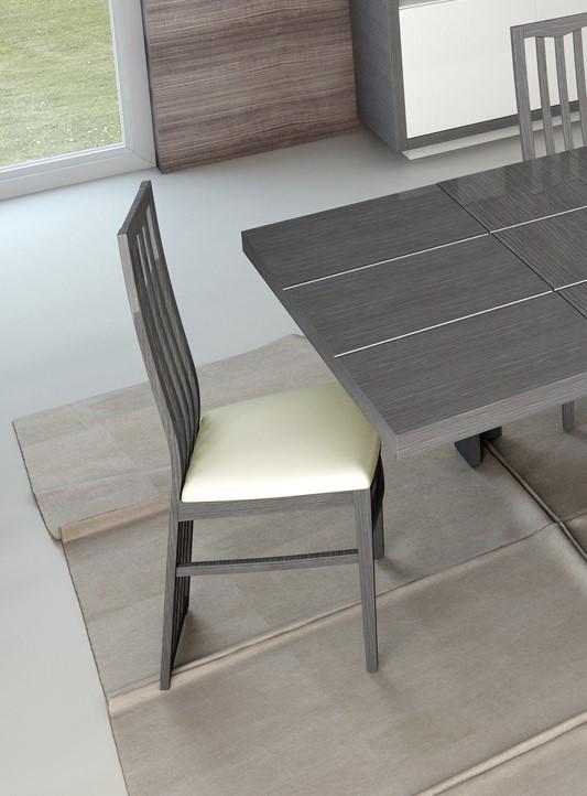 

                    
ESF Mangano Dining Table Set White/Gray Eco-Leather Purchase 
