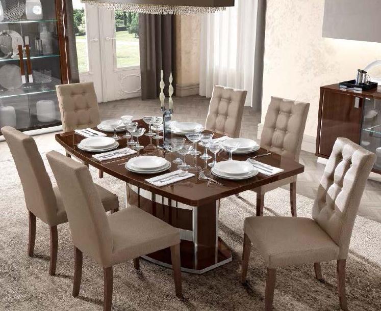 

    
LH3044-DT-WAL Luca Home Dining Table
