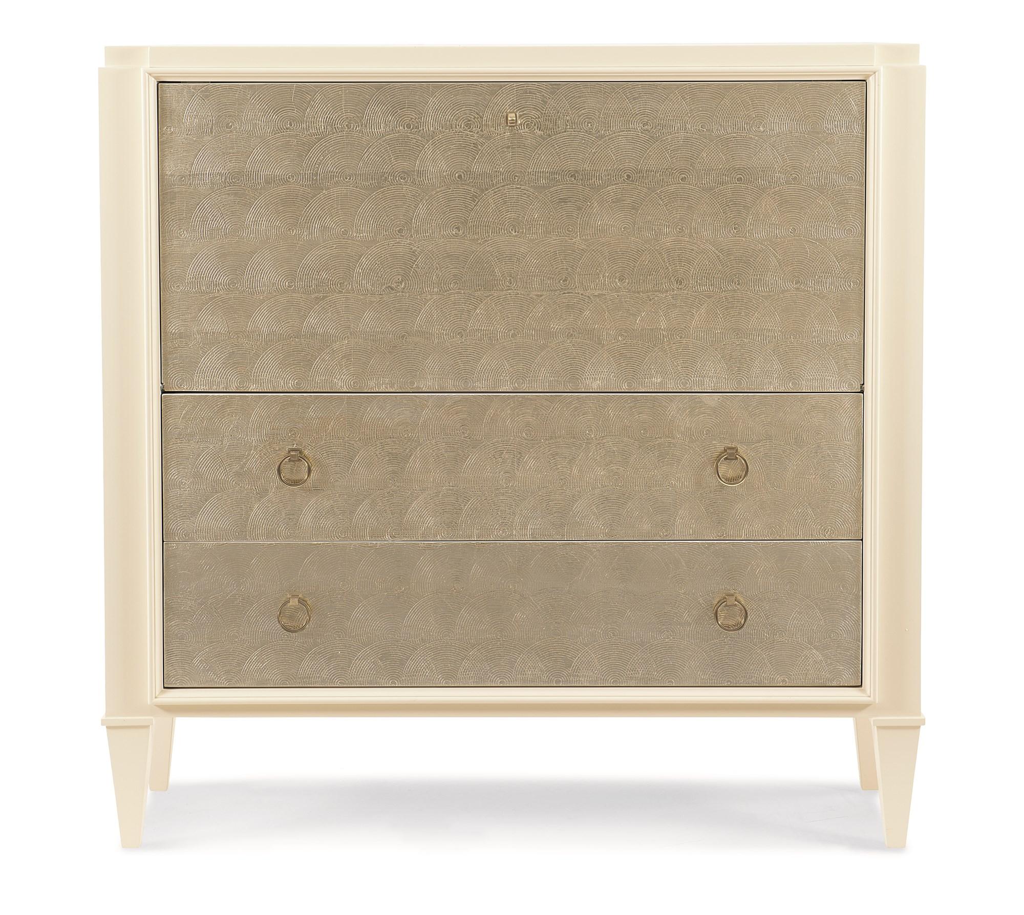 

    
Caracole AROUND IN CIRCLES / CHIT CHAT ARM Console Table and Stool Ivory/Gray/Gold CLA-418-231-Set-2
