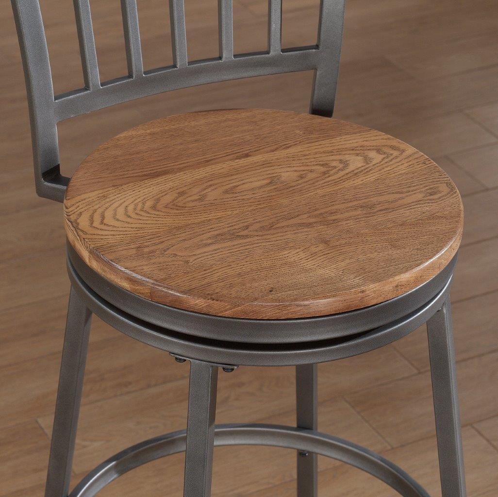 

        
American Woodcrafters FILMORE Counter Stool Set Brown Oak/Gray  891366048672
