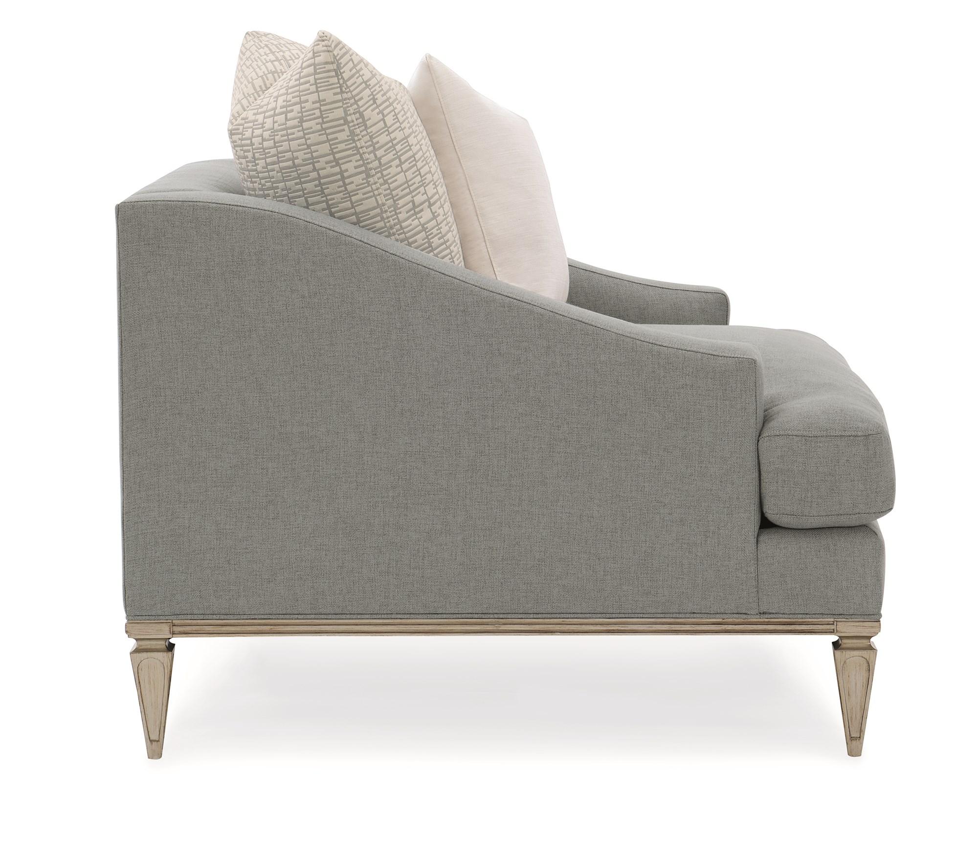 

        
Caracole LOW KEY Accent Chair Taupe/Gray Fabric 662896027433
