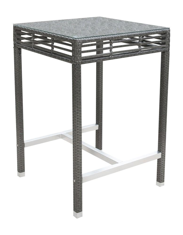 Modern Outdoor Pub Table Graphite PJO-1601-GRY-PT in Gray 