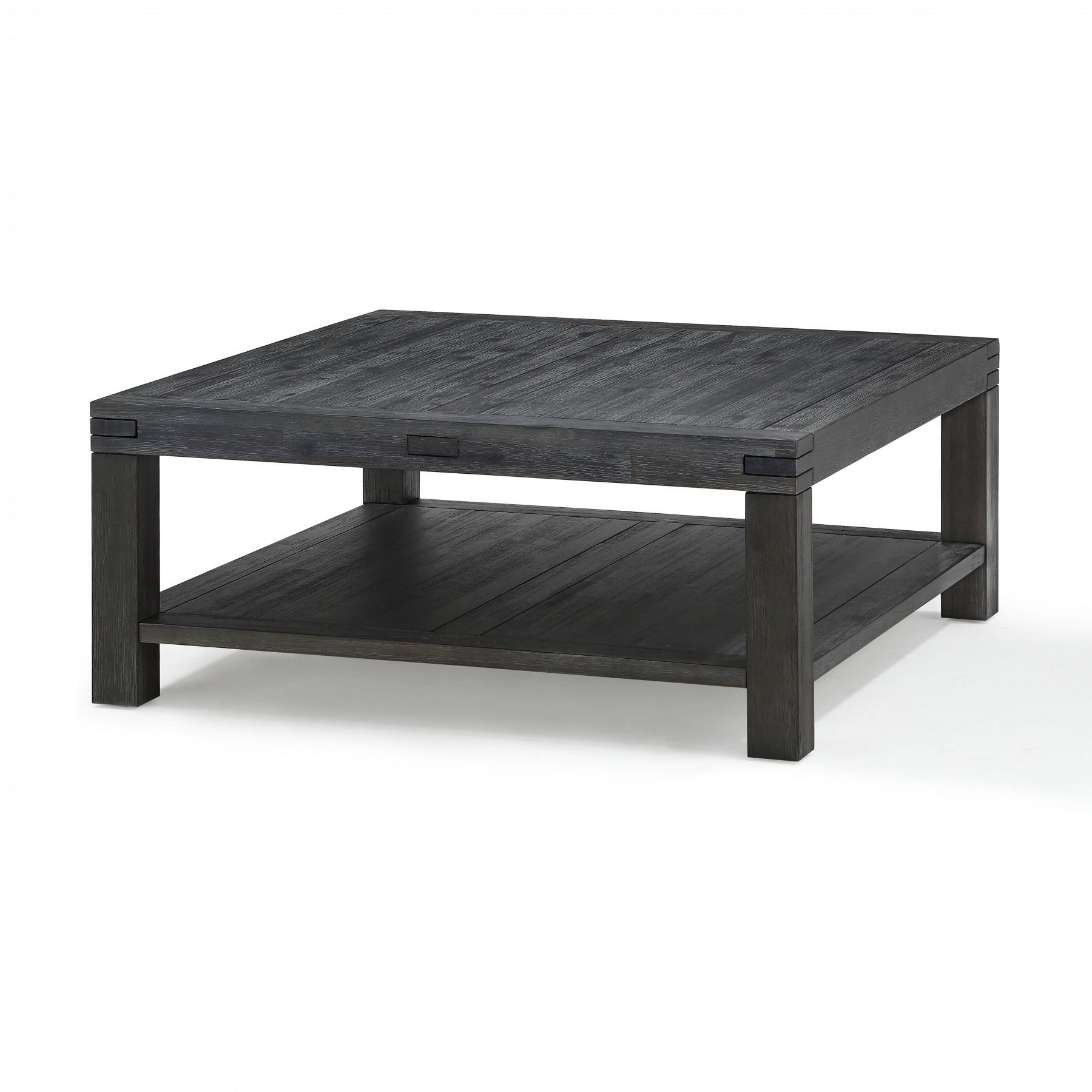 Rustic Coffee Table MEADOW 3FT321 in Graphite 