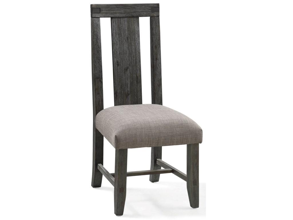 

    
Graphite Finish Dining Side Chair 2Pcs w/ Upholstered Seat MEADOW by Modus Furniture
