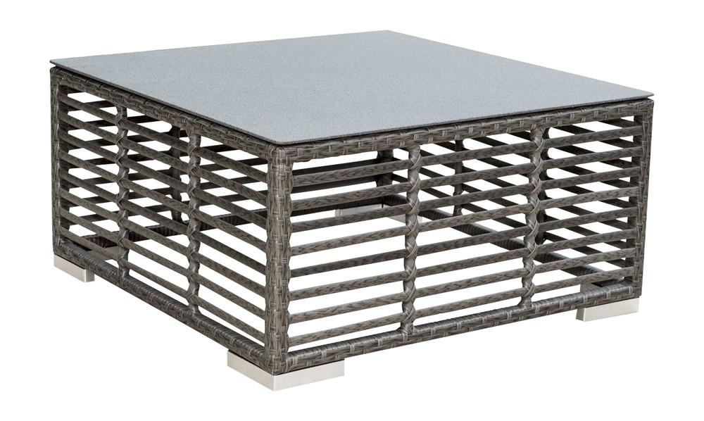 Modern Outdoor Coffee Table Graphite PJO-1601-GRY-CT G-1601-CT in Gray 