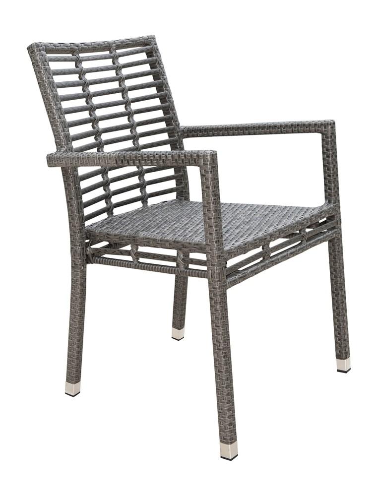 

    
Graphite Stackable Armchair w/off-white cushion PJO-1601-GRY-AC Panama Jack
