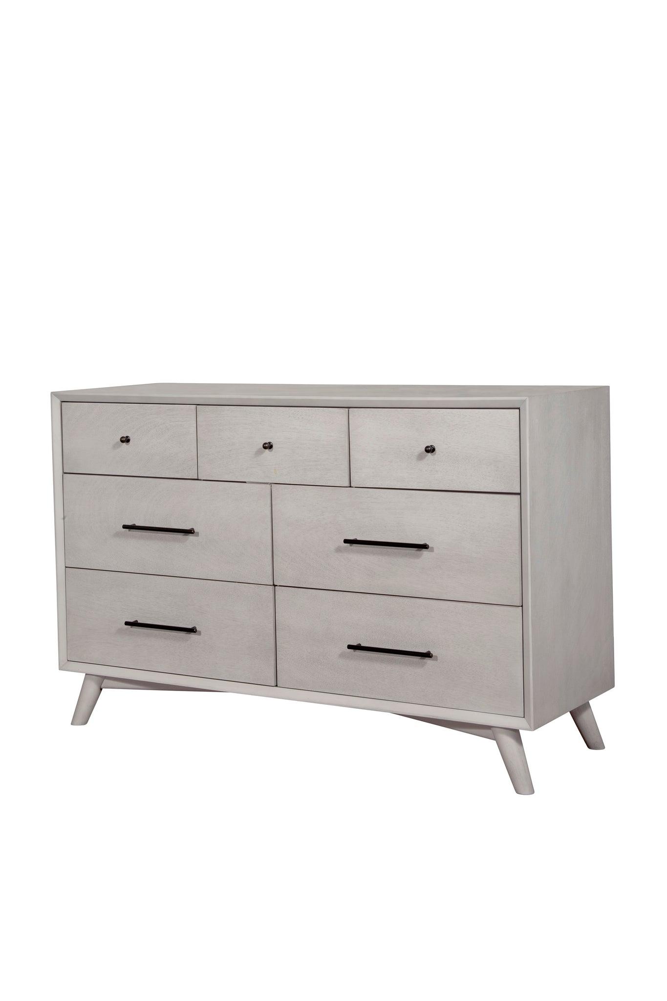 Contemporary Dresser Flynn 966G-03 in Gray 