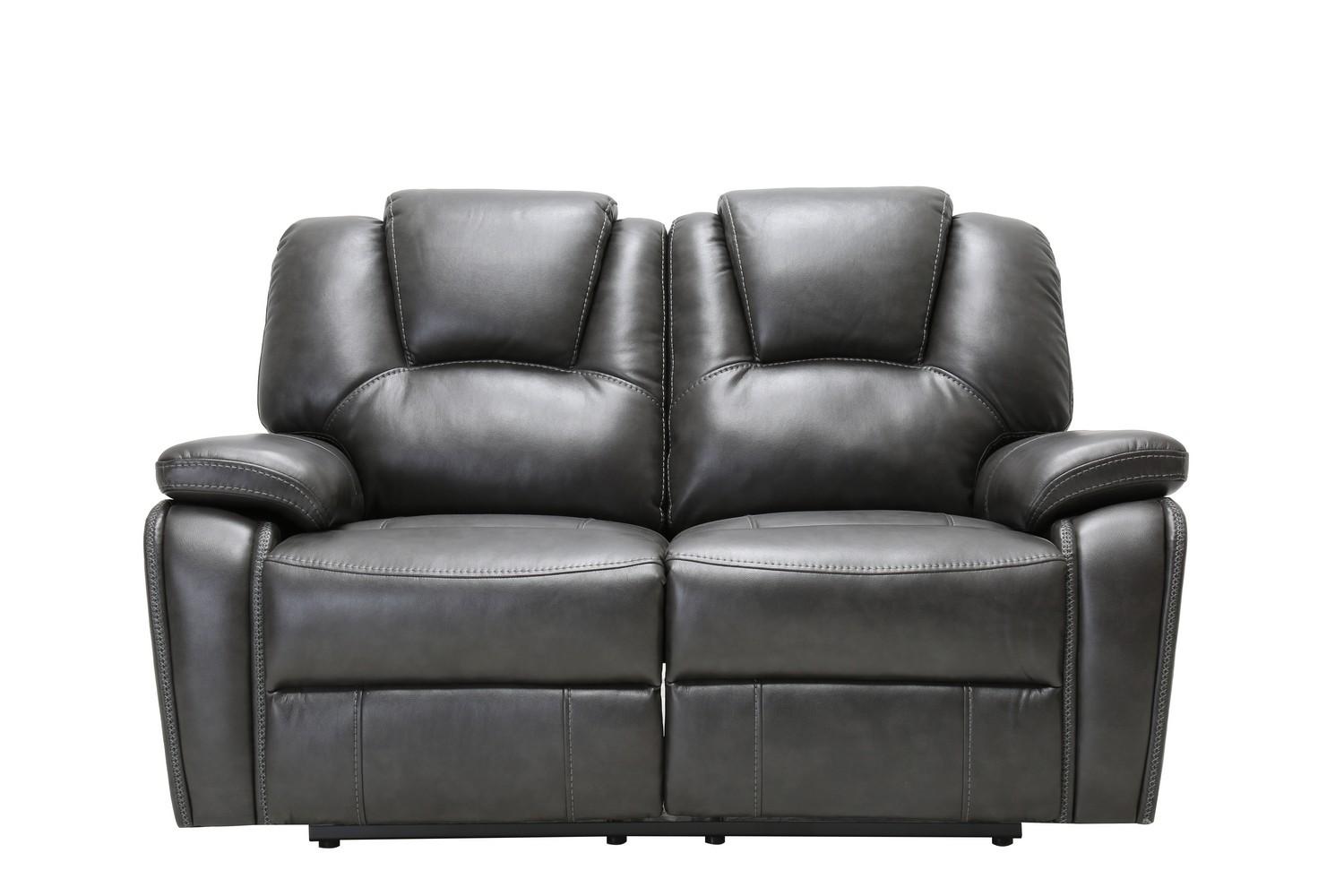 

        
Global United 7993 Reclining Set Gray Leather Air Material 083398863259
