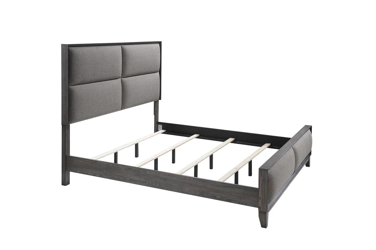 

    
Crown Mark Florian Panel Bed Gray B6570-CK-Bed
