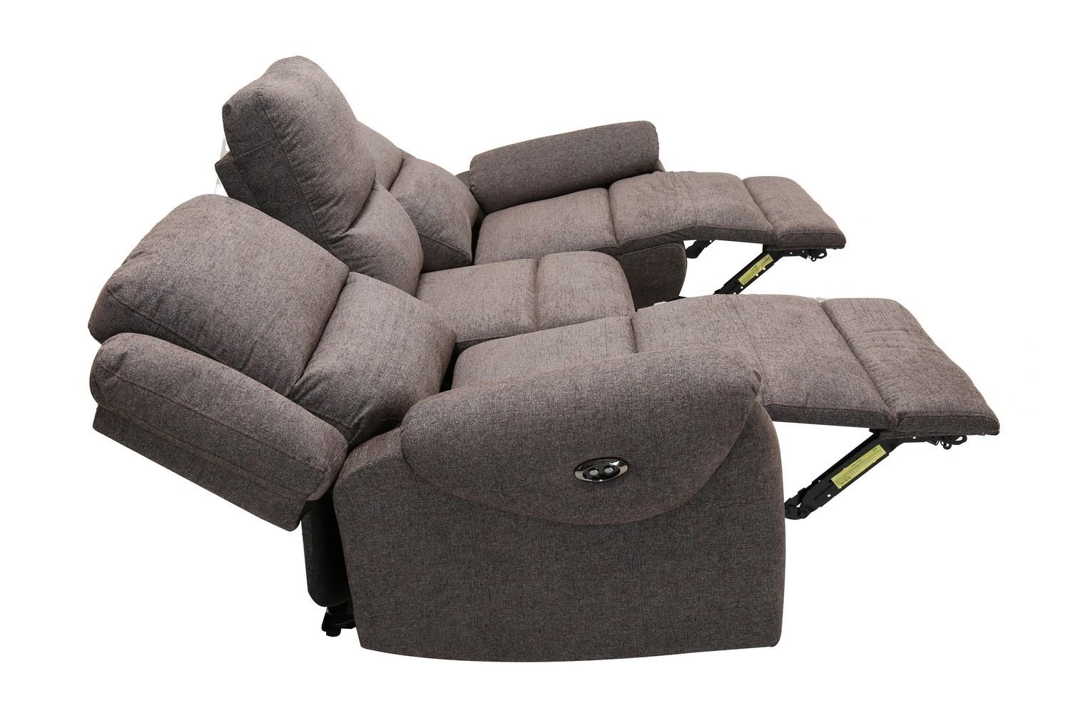 

    
Global United 7505 Reclining Sofa Gray 7505-GRAY-PWR-S
