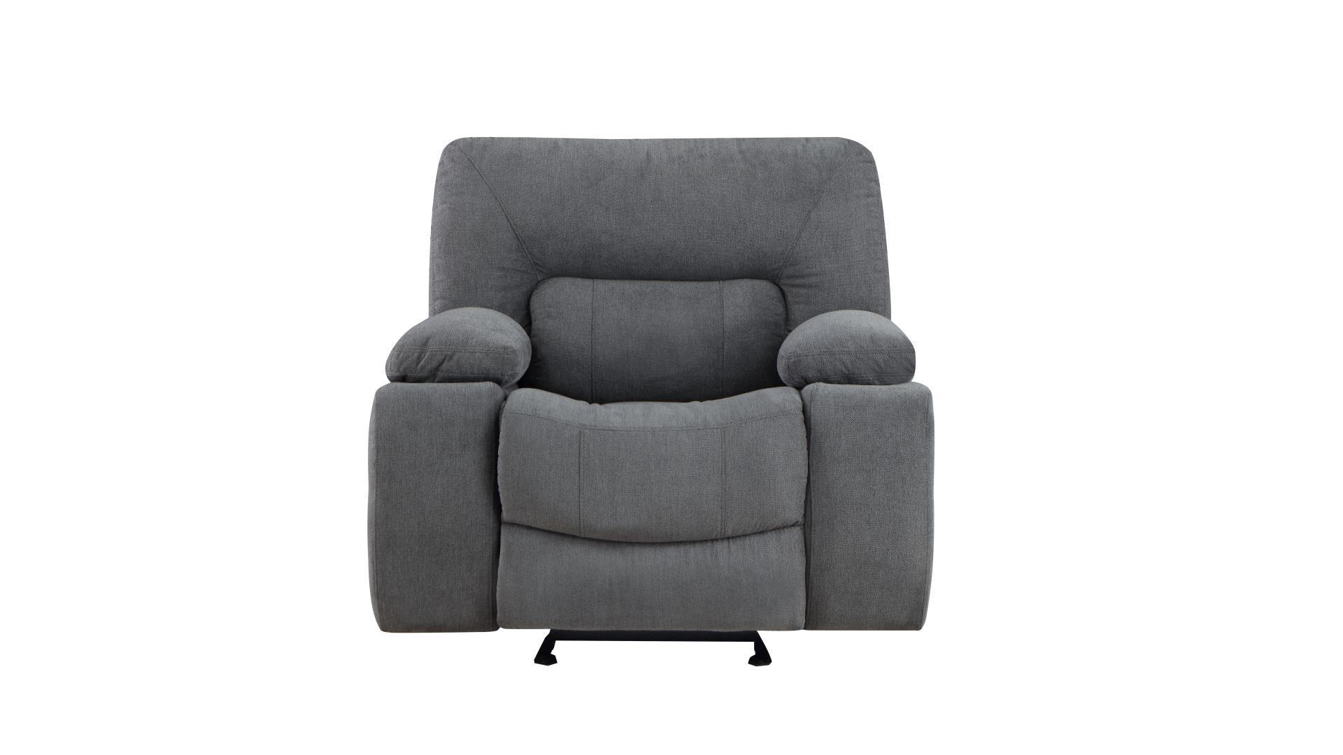 

    
Gray Chenille Manual Recliner Chair Set 2Pc OHIO Galaxy Home Contemporary Modern

