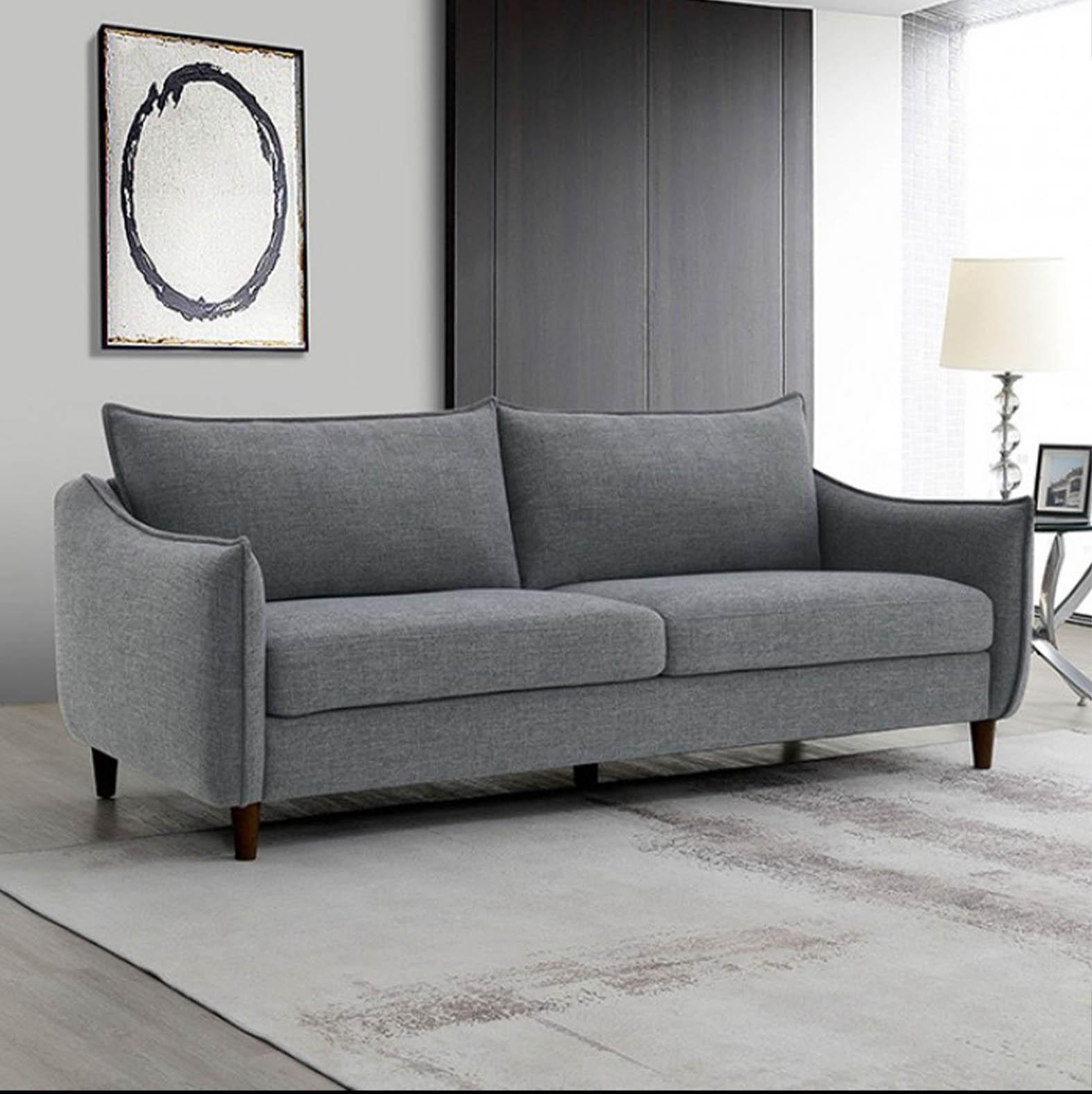 

    
Gray Chenille Sofa Set 2Pcs VERMON FM61004GY-SF FoA Contemporary Modern
