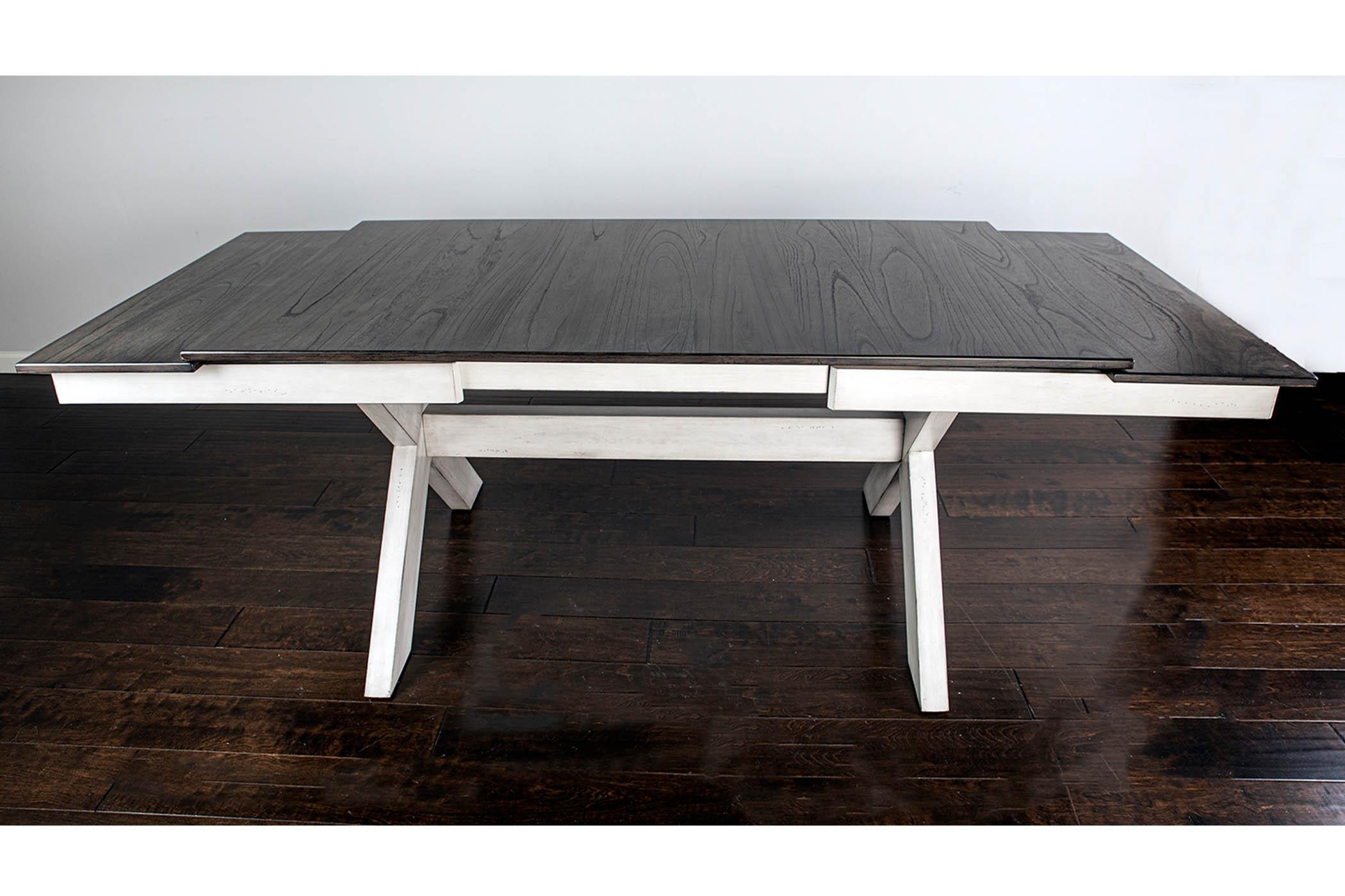 

        
Bernards Furniture HOMESTEAD 5812-500-Set-6 Dining Table Set White/Brown Fabric 708939581262
