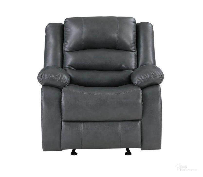 

    
Gray Faux Leather Manual Recliner Chair Set 2Pcs MARTIN Galaxy Home Contemporary
