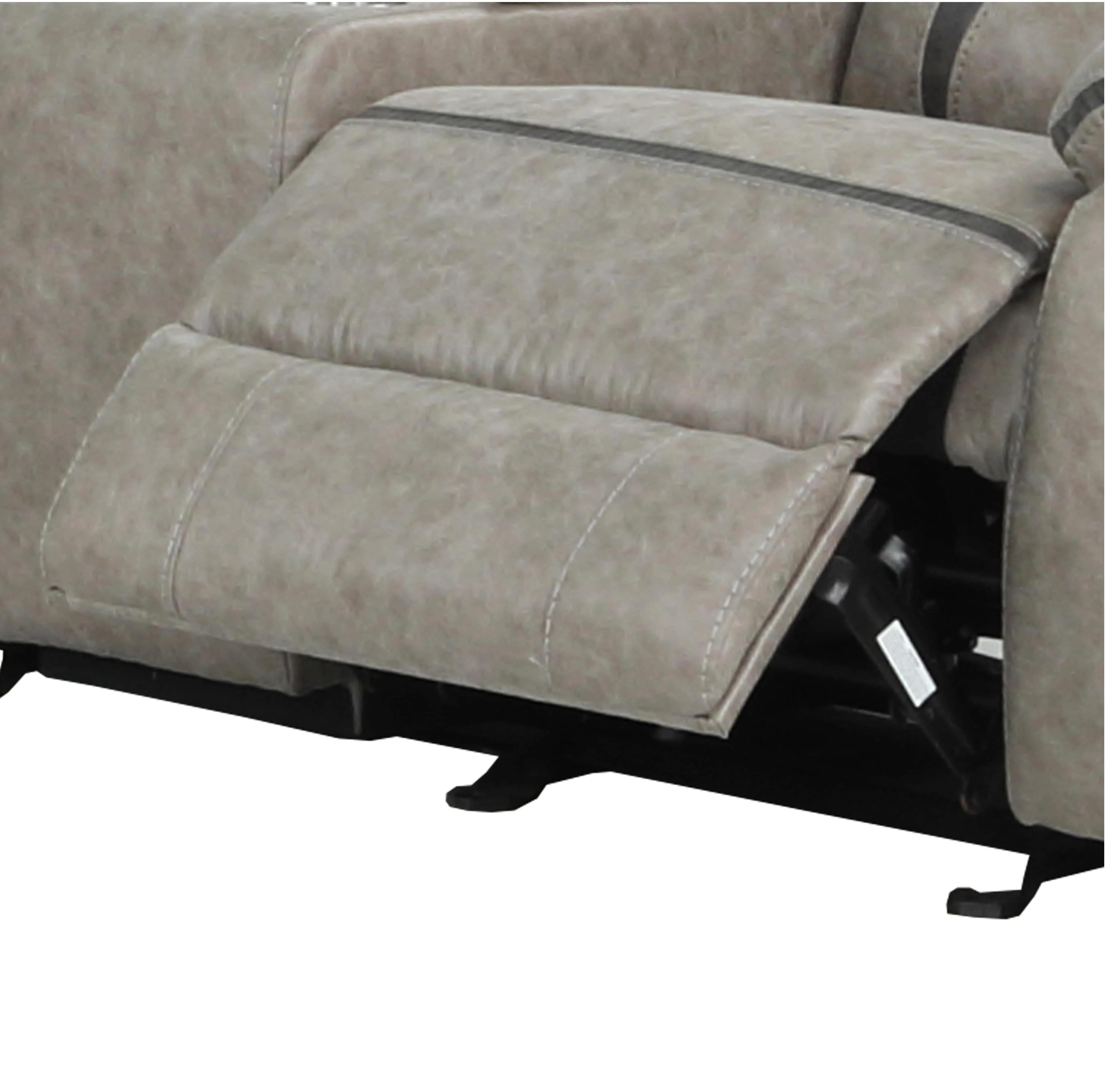 

        
Galaxy Home Furniture DENALI Recliner Sofa Gray Faux Leather 698781075210
