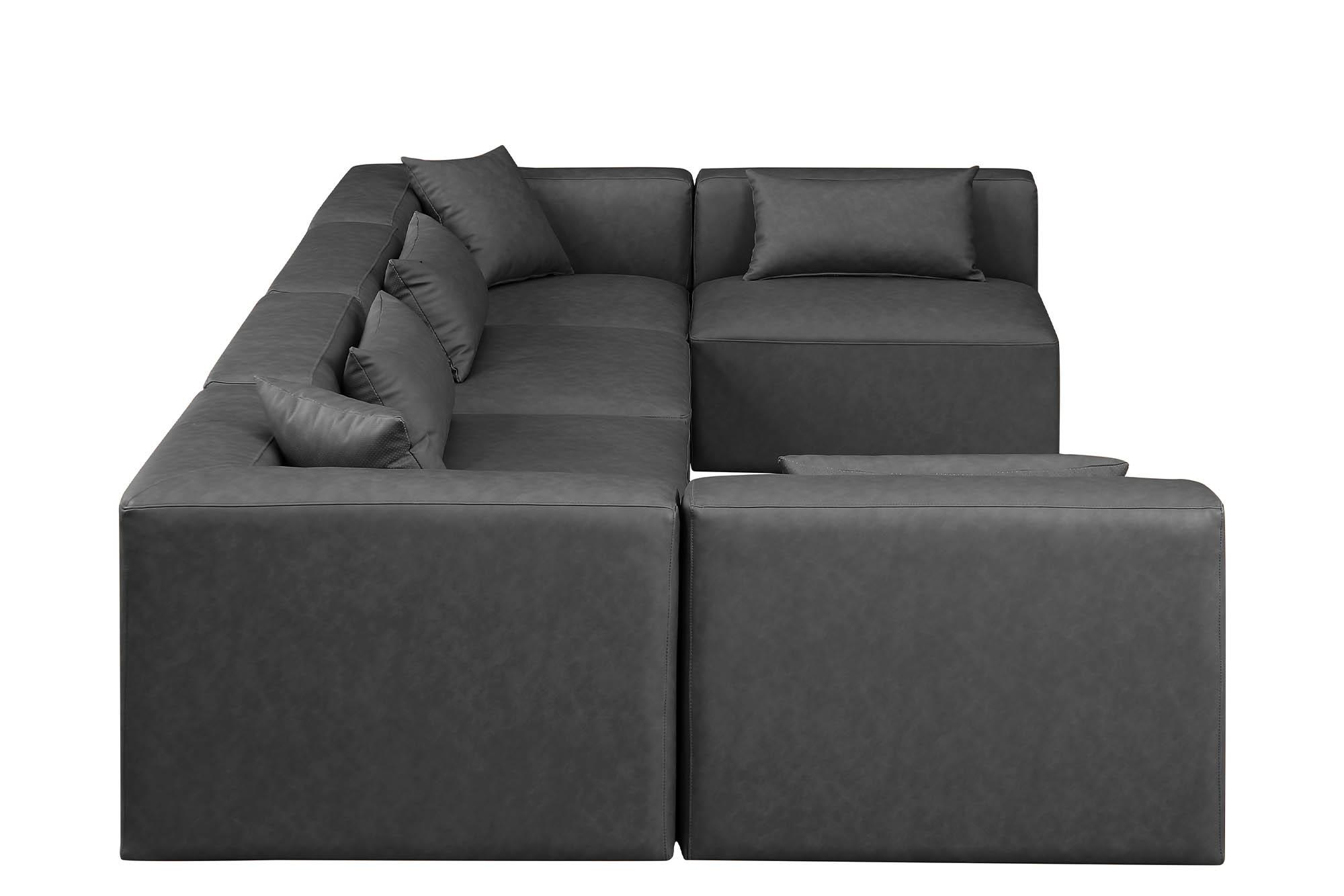 

    
Meridian Furniture CUBE 668Grey-Sec6D Modular Sectional Sofa Gray 668Grey-Sec6D

