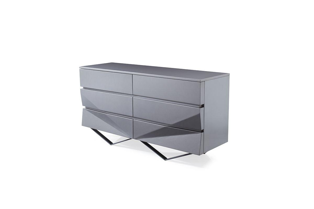 

    
VIG Furniture Duke Dresser With Mirror Tan/Gray VGVCJ1811-D-GRY-2pcs
