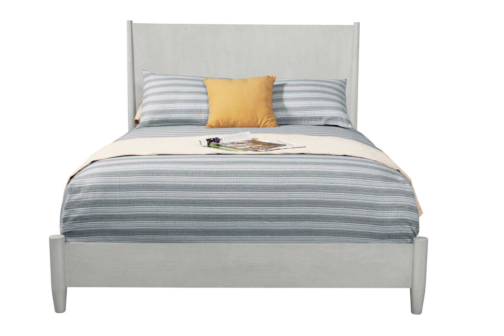 

        
Alpine Furniture Flynn Panel Bed Gray  840108500121
