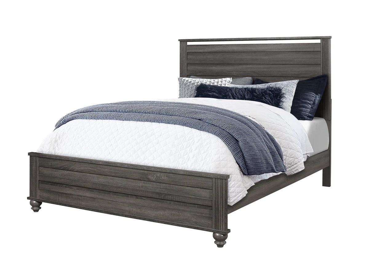 

    
Gray King Size Panel Bed by Crown Mark Gaston B9520-K-Bed

