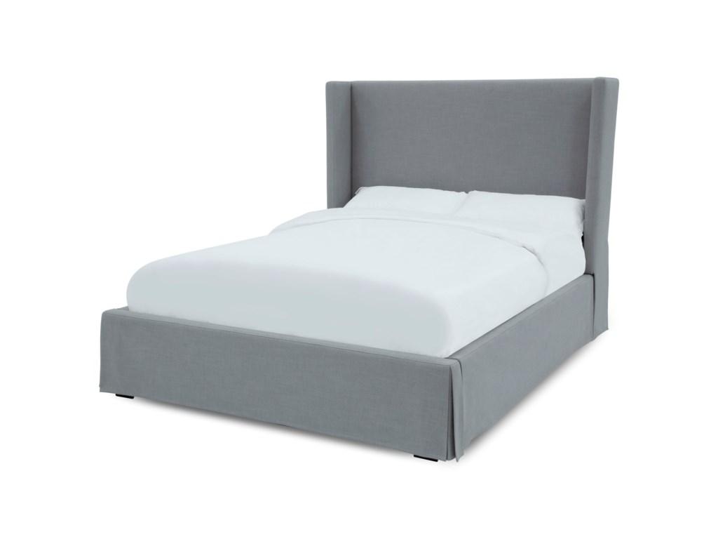 

    
Gray Linen Blend Fabric Full Platform Bed JULIETTE CRESTA by Modus Furniture
