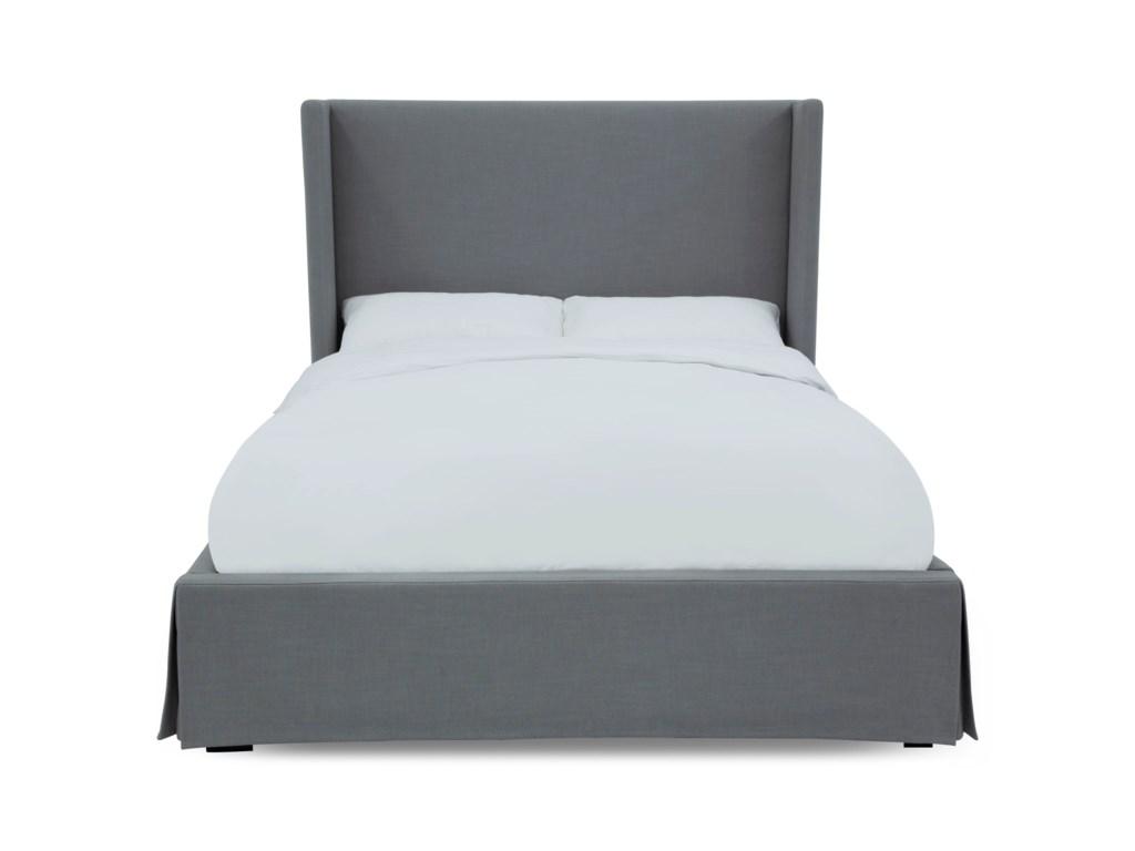 

    
Gray Linen Blend Fabric Full Platform Bed JULIETTE CRESTA by Modus Furniture
