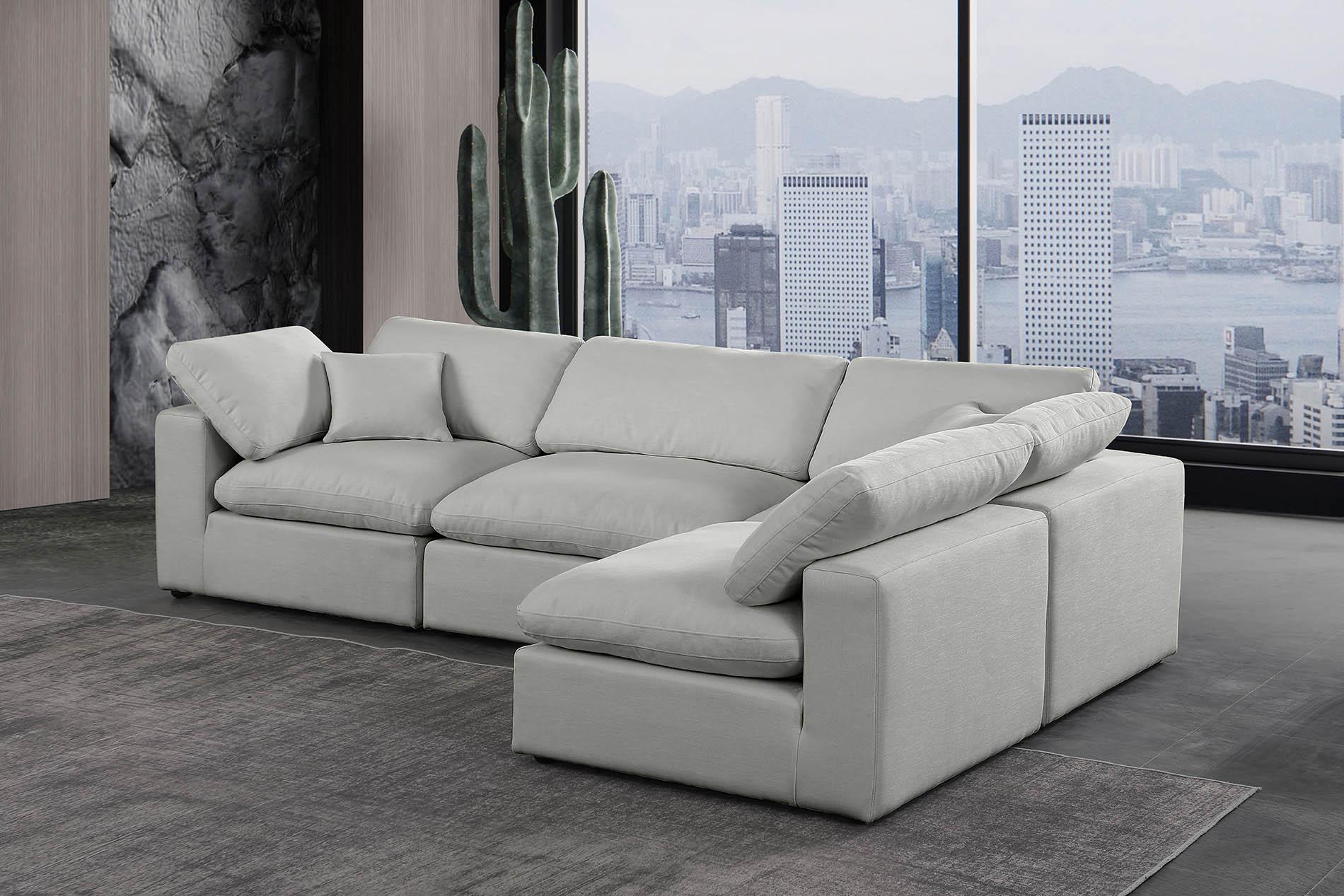 

        
Meridian Furniture 187Grey-Sec4B Modular Sectional Gray Linen 094308291239
