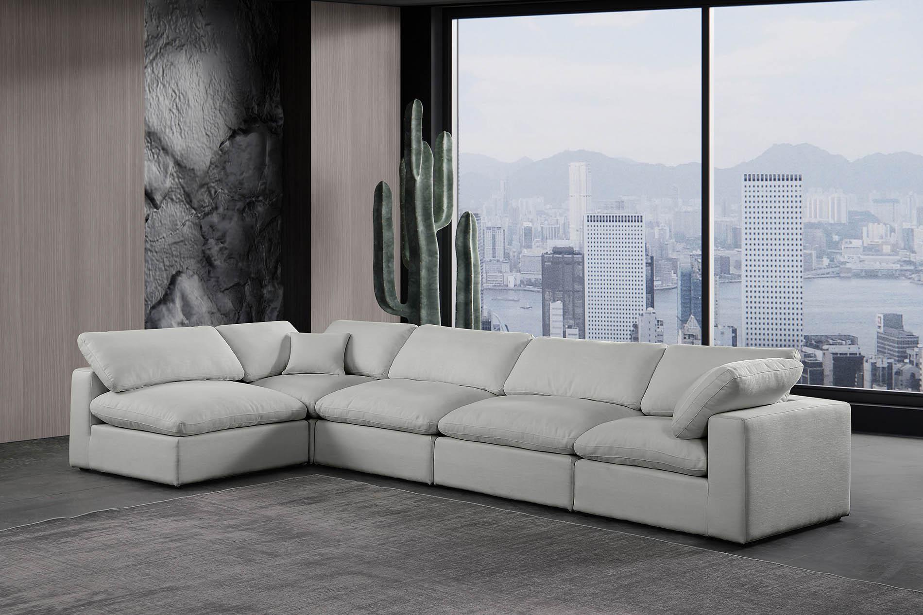 

    
Meridian Furniture 187Grey-Sec5D Modular Sectional Gray 187Grey-Sec5D
