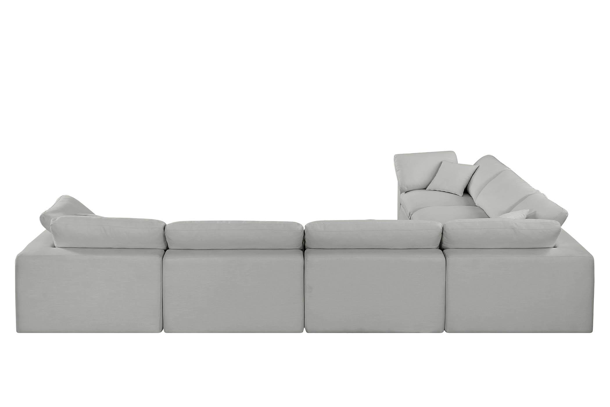 

        
Meridian Furniture 187Grey-Sec6A Modular Sectional Gray Linen 094308291284
