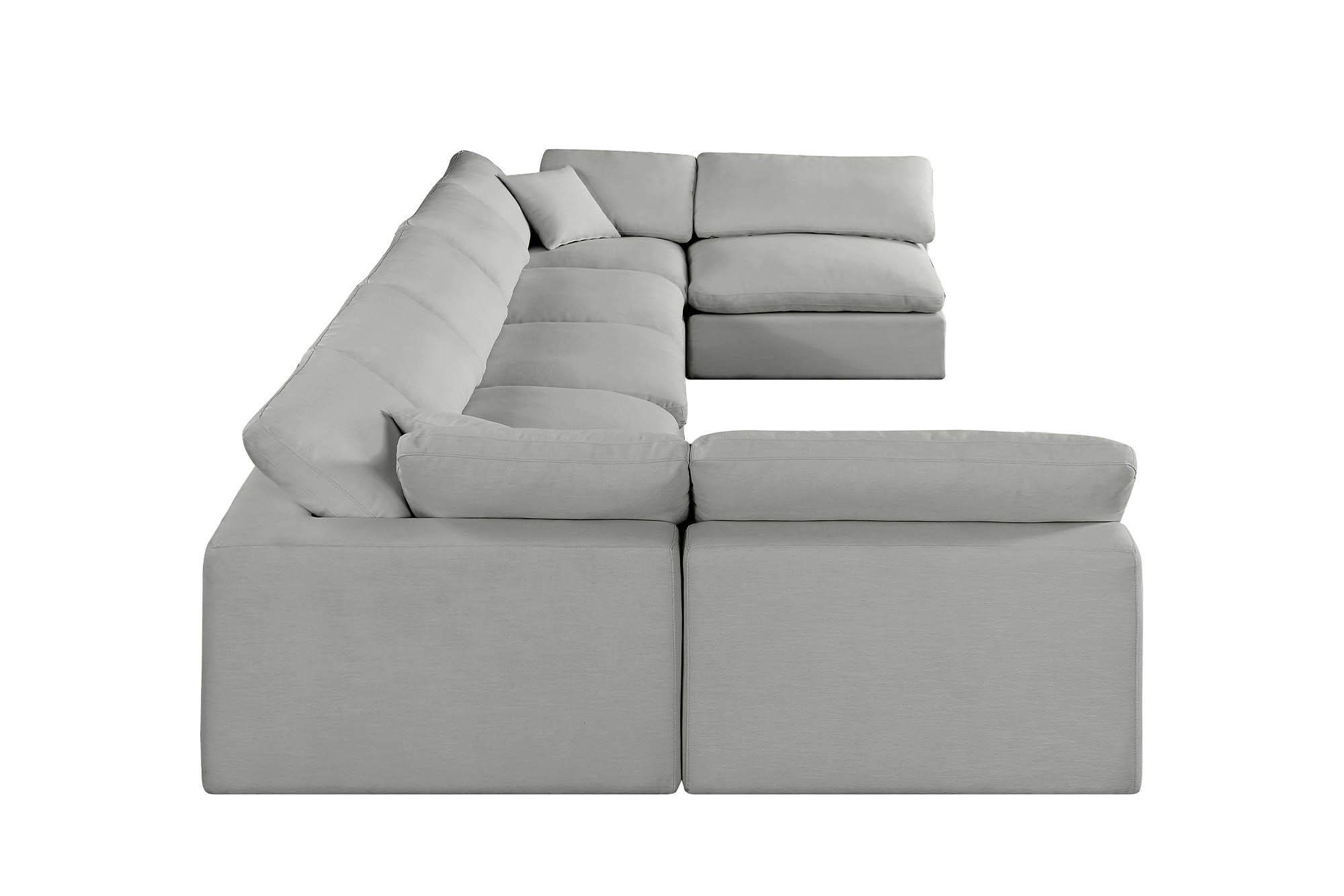 

        
Meridian Furniture 187Grey-Sec7B Modular Sectional Gray Linen 094308291338
