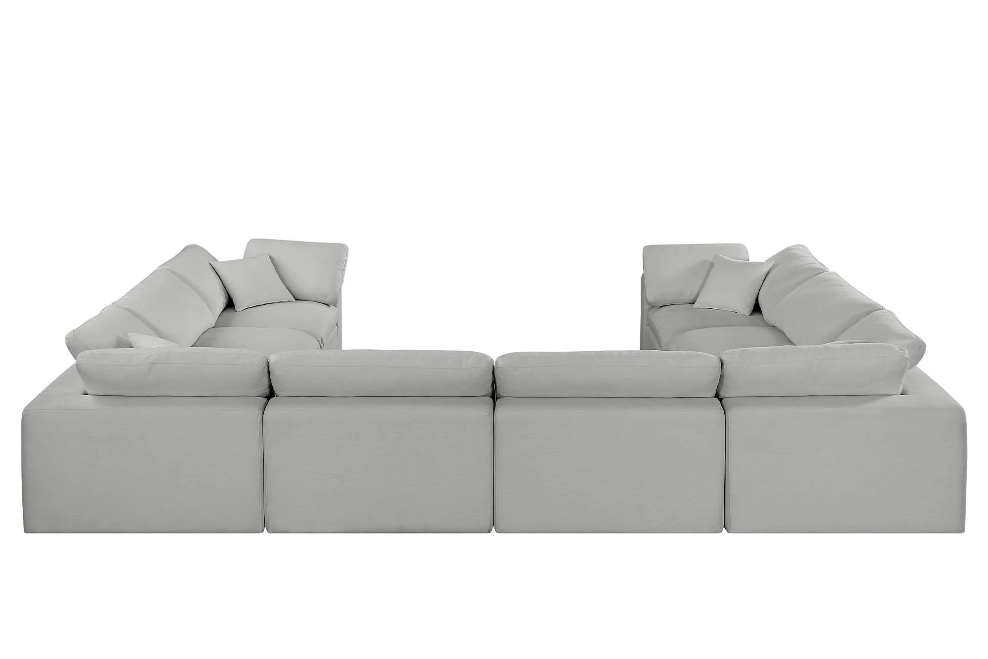 

        
Meridian Furniture 187Grey-Sec8A Modular Sectional Gray Linen 094308291345
