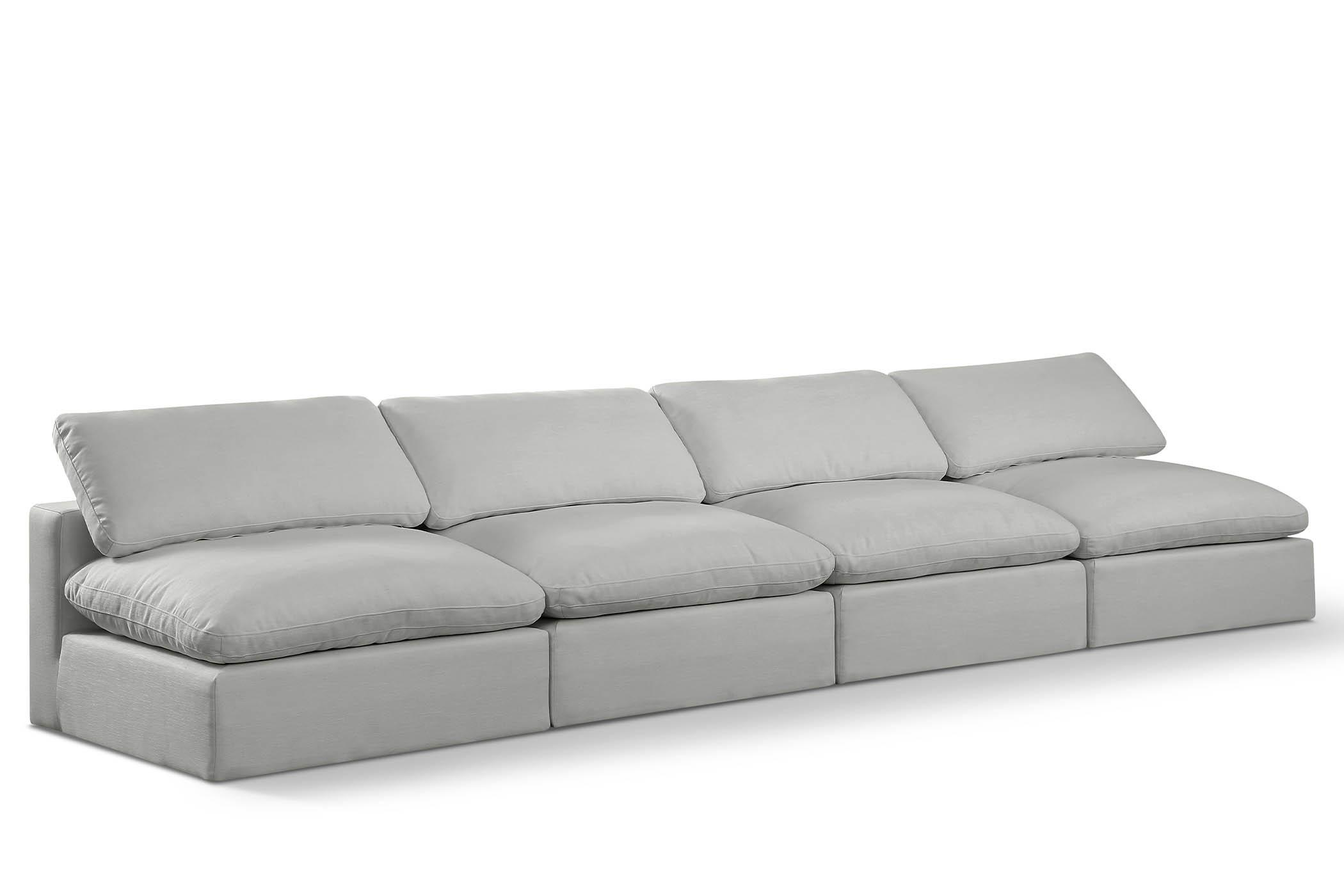 

    
Gray Linen Modular Sofa COMFY 187Grey-S156 Meridian Contemporary
